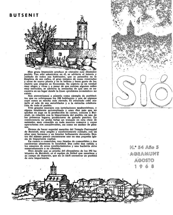 Sió 54. Agost 1968