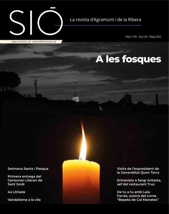 Sió 735. Maig 2025