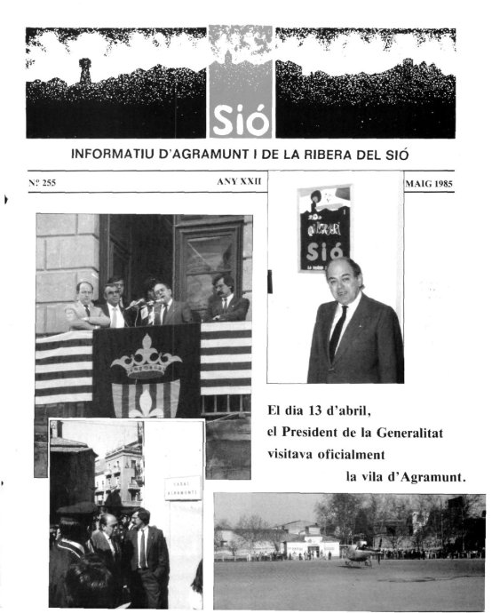 Sió 255. Maig 1985