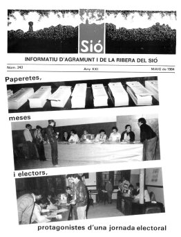 Sió 243. Maig 1984