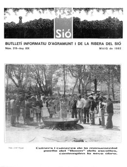 Sió 219. Maig 1982