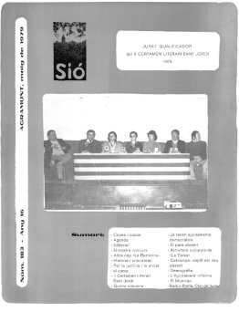 Sió 183. Maig 1979