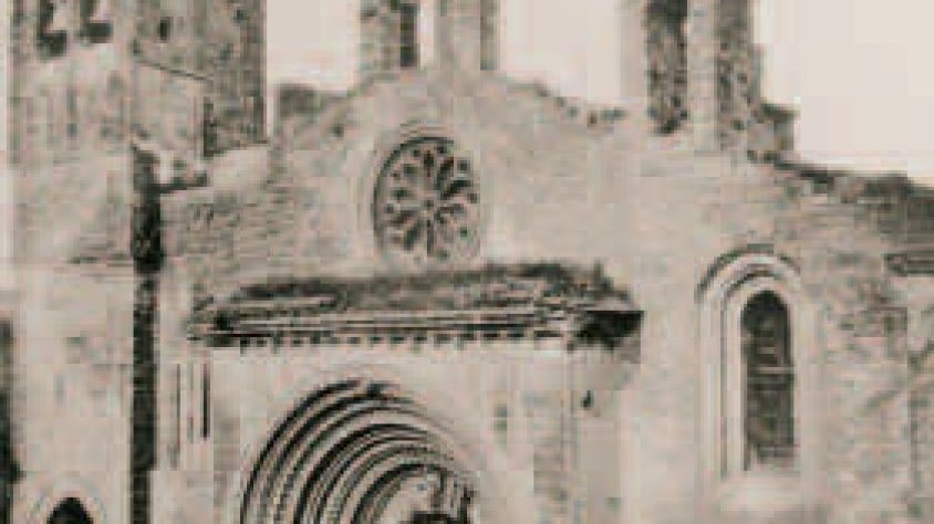 Església d’Agramunt i del campanar abans de l’any 1883