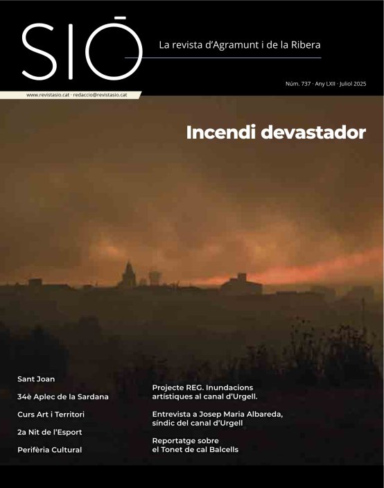 Sió 737. Juliol 2025