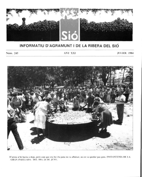 Sió 245. Juliol 1984