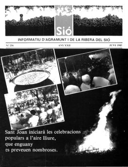 Sió 256. Juny 1985