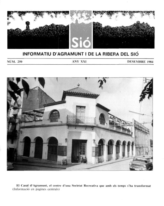 Sió 250. Desembre 1984