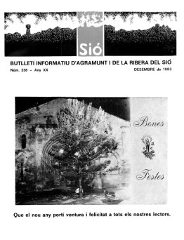 Sió 238. Desembre 1983