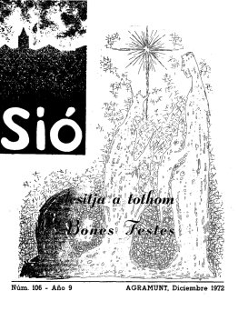 Sió 106. Desembre 1972