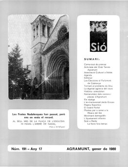 Sió 191. Gener 1980