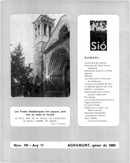 Sió 191. Gener 1980