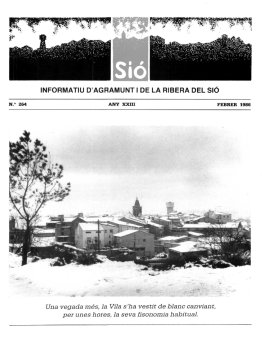 Sió 264. Febrer 1986