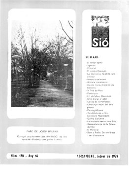 Sió 180. Febrer 1979