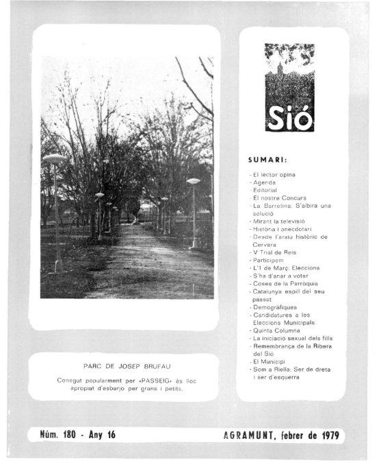 Sió 180. Febrer 1979