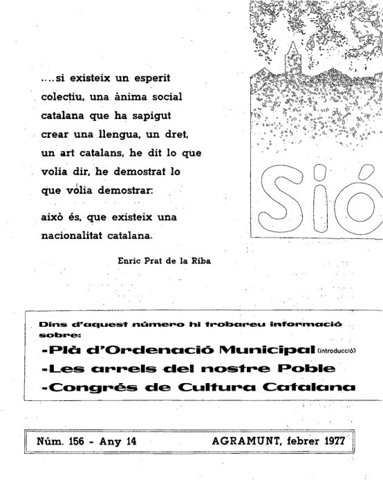 Sió 156. Febrer 1977