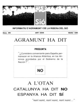 Sió 265. Març 1986