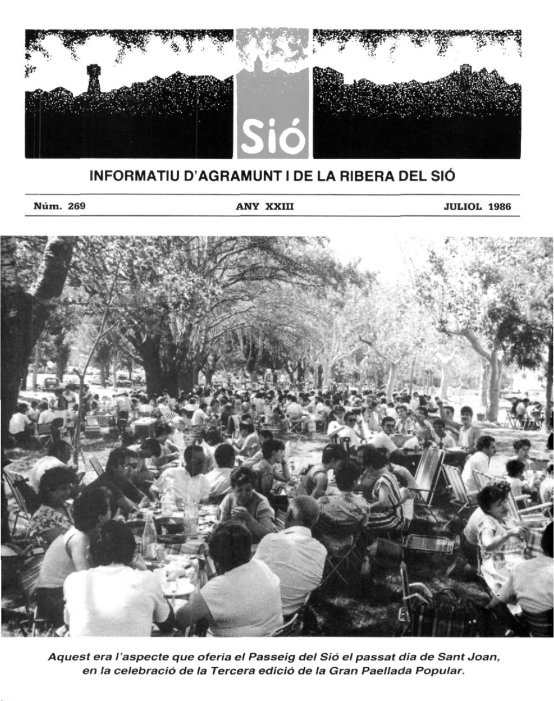 Sió 269. Juliol 1986