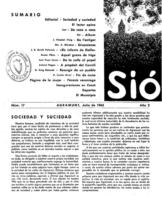 Sió 17. Juliol 1965