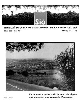 Sió 229. Març 1983