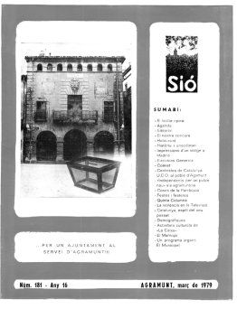 Sió 181. Març 1979