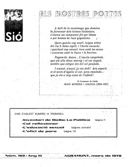 Sió 169. Març 1978