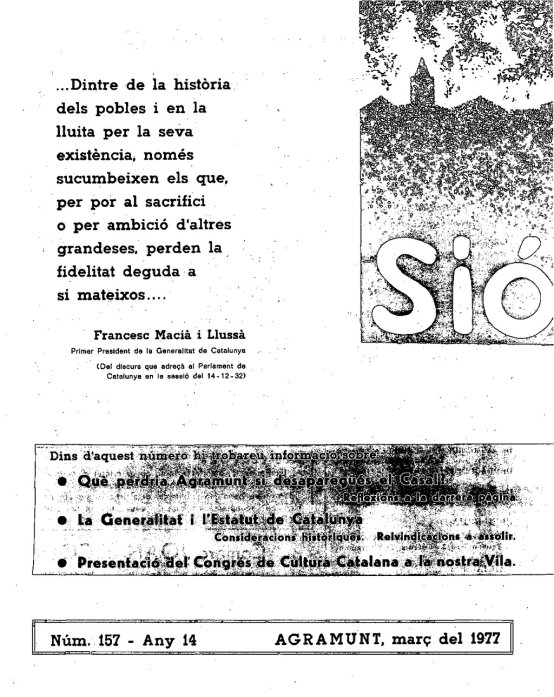 Sió 157. Març 1977