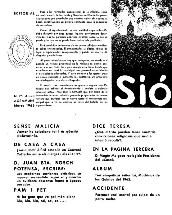 Sió 25. Març 1966