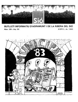 Sió 230. Abril 1983