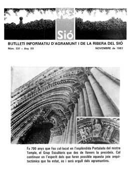 Sió 237. Novembre 1983