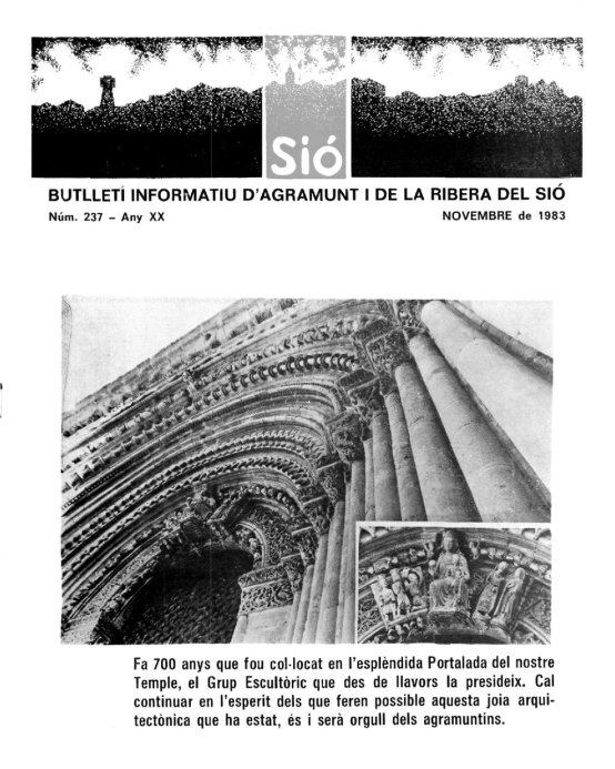 Sió 237. Novembre 1983