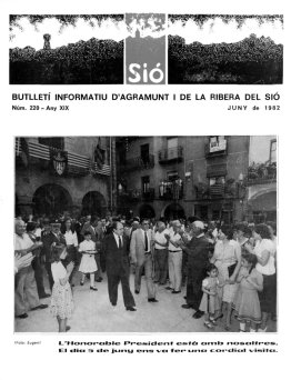 Sió 220. Juny 1982