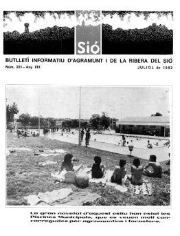 Sió 221. Juliol 1982