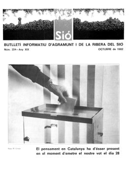 Sió 224. Octubre 1982