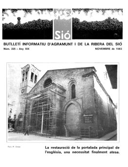 Sió 225. Novembre 1982