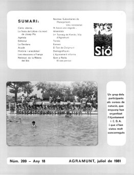 Sió 209. Juliol 1981