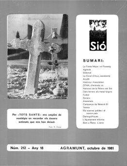 Sió 212. Octubre 1981