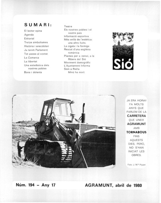 Sió 194. Abril 1980