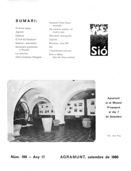 Sió 199. Setembre 1980