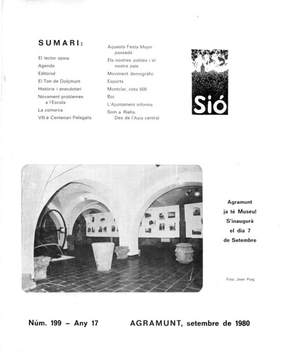 Sió 199. Setembre 1980