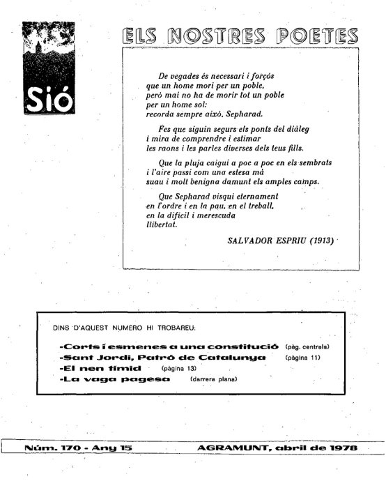 Sió 170. Abril 1978