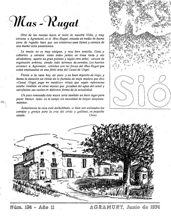 Sió 124. Juny 1974