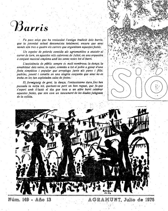 Sió 149. Juliol 1976