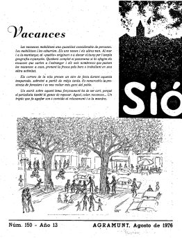 Sió 150. Agost 1976