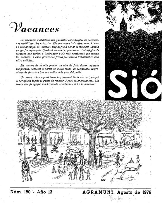 Sió 150. Agost 1976