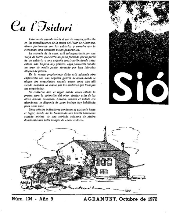 Sió 104. Octubre 1972