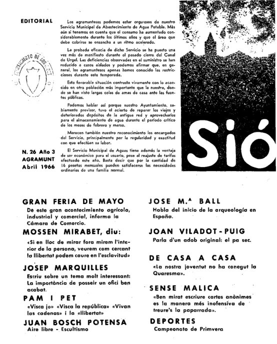 Sió 26. Abril 1966
