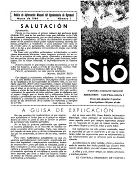 Sió 1. Març 1964