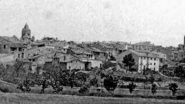 Vista antiga d'Agramunt