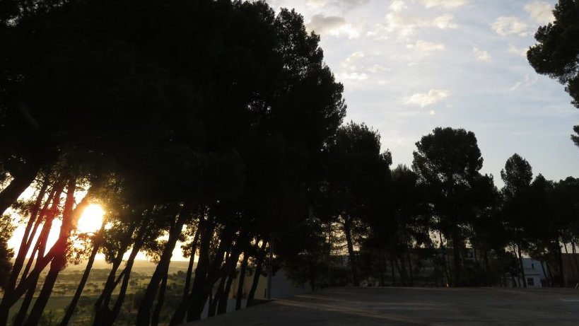 Posta de sol de maig
