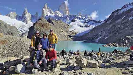 Patagò nia. Excursió Laguna de los Tres amb vistes del Fitz Roy.